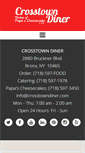 Mobile Screenshot of crosstowndiner.com